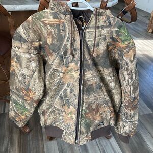 Rustic Ridge Men's Realtree Edge Quilted Bomber Hunting Jacket - L